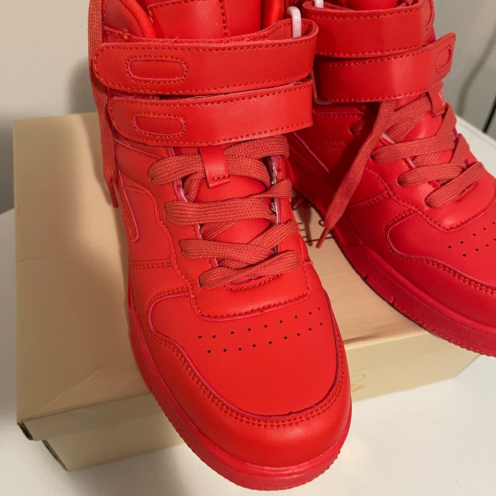 NEW! Orange every day sneakers-NEW! - Picture 13 of 13